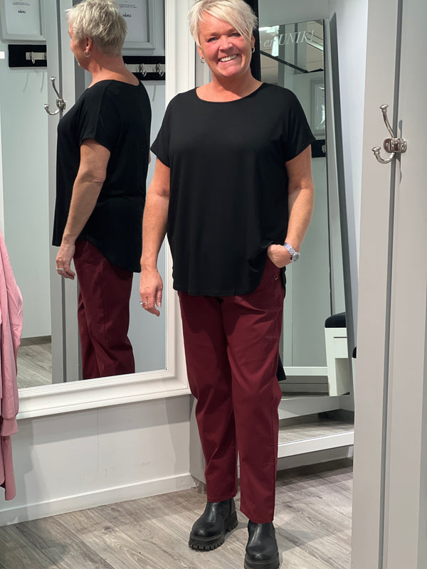 Bukse Cherry Berry Wine U/stripe